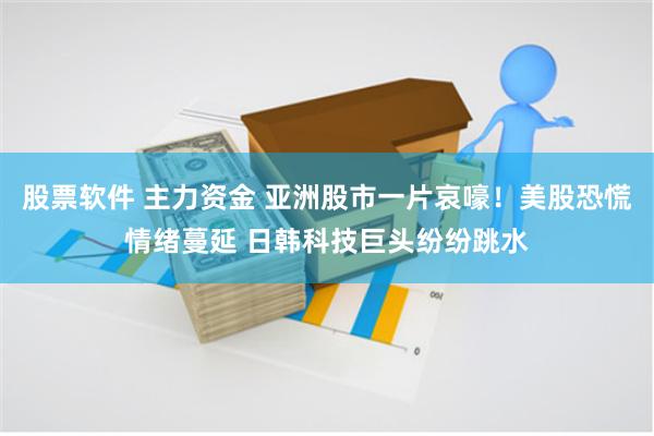 股票软件 主力资金 亚洲股市一片哀嚎！美股恐慌情绪蔓延 日韩科技巨头纷纷跳水