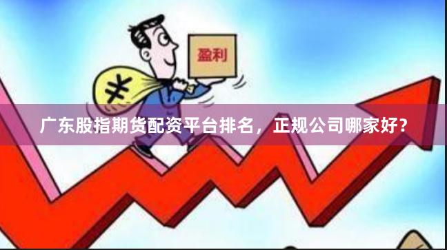广东股指期货配资平台排名，正规公司哪家好？