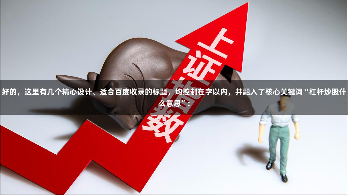 好的,这里有几个精心设计、适合百度收录的标题,均控制在字以内,并融入了核心关键词“杠杆炒股什么意思”: